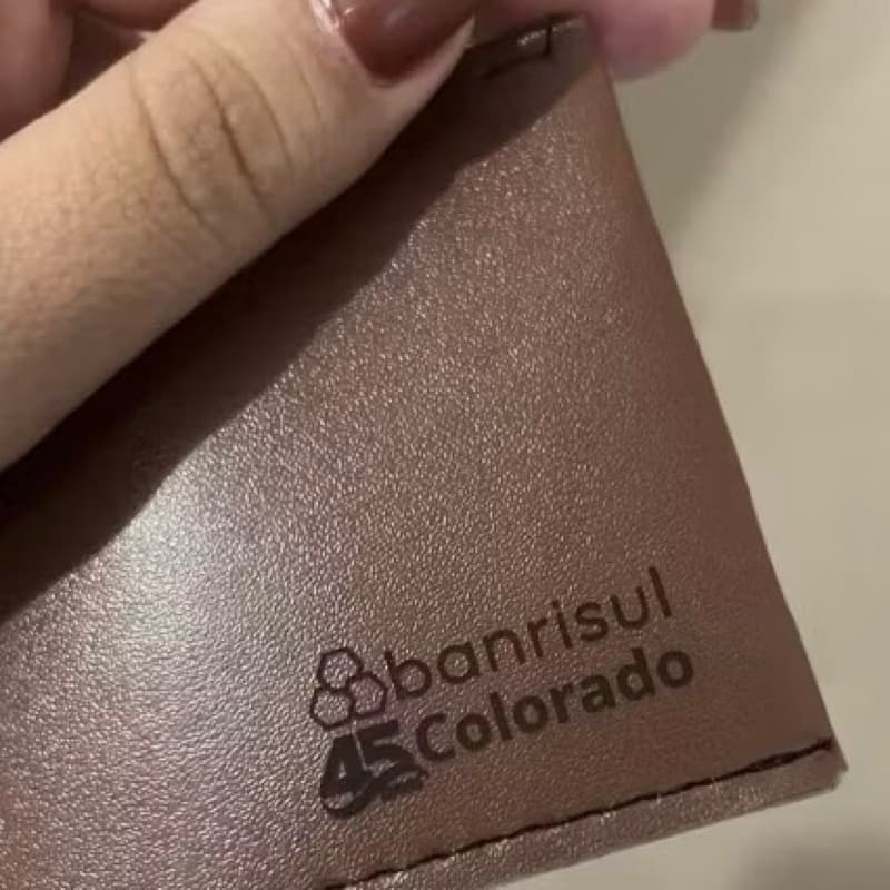 Porta cartão unissex personalizado | Brindes para empresa | Presente padrinhos | Mimo eventos