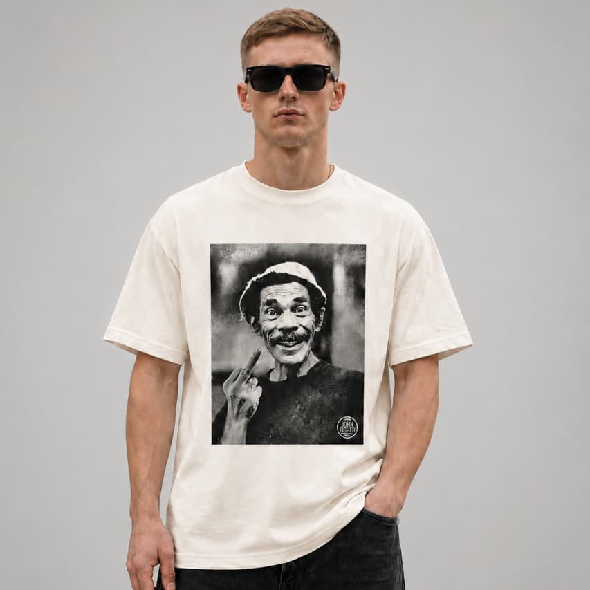 Camiseta Unissex Seu Madruga Masculina Feminina Streetwear 100% Algodão DTF