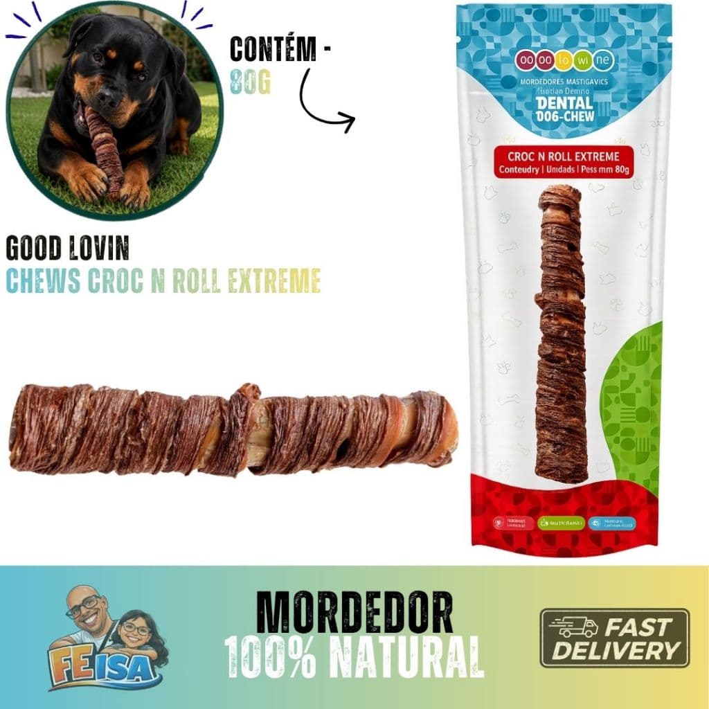 Mordedor 100% Original good lovin Dental Dog Roll Extreme