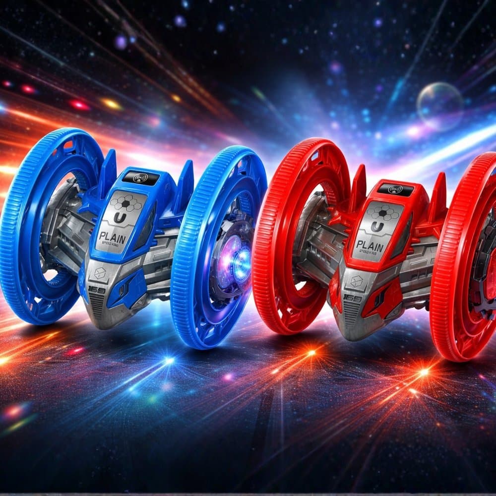 Brinquedo carrinho espacial infantil menino luzes música interativo rotação 360º