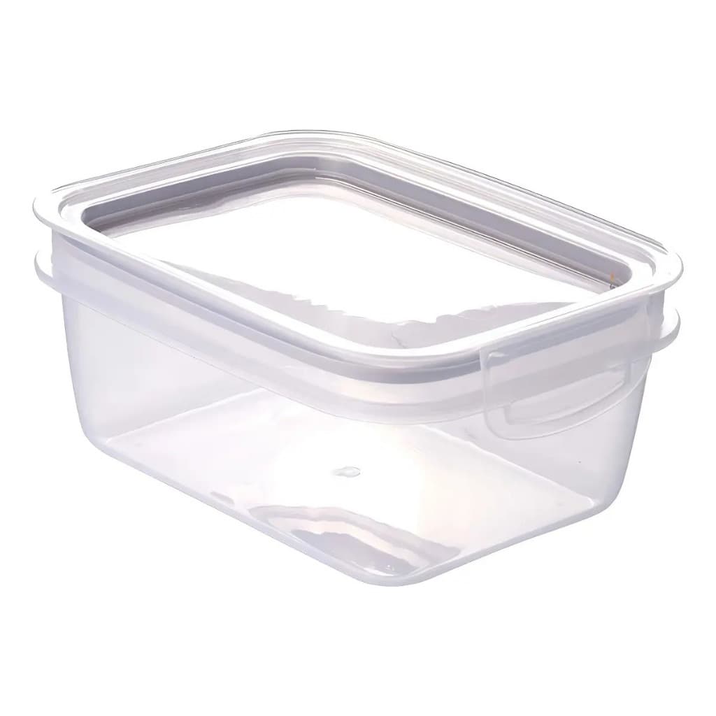 Pote Vasilha Hermético Tampa De Trava 910ml Bpa Free Plasútil
