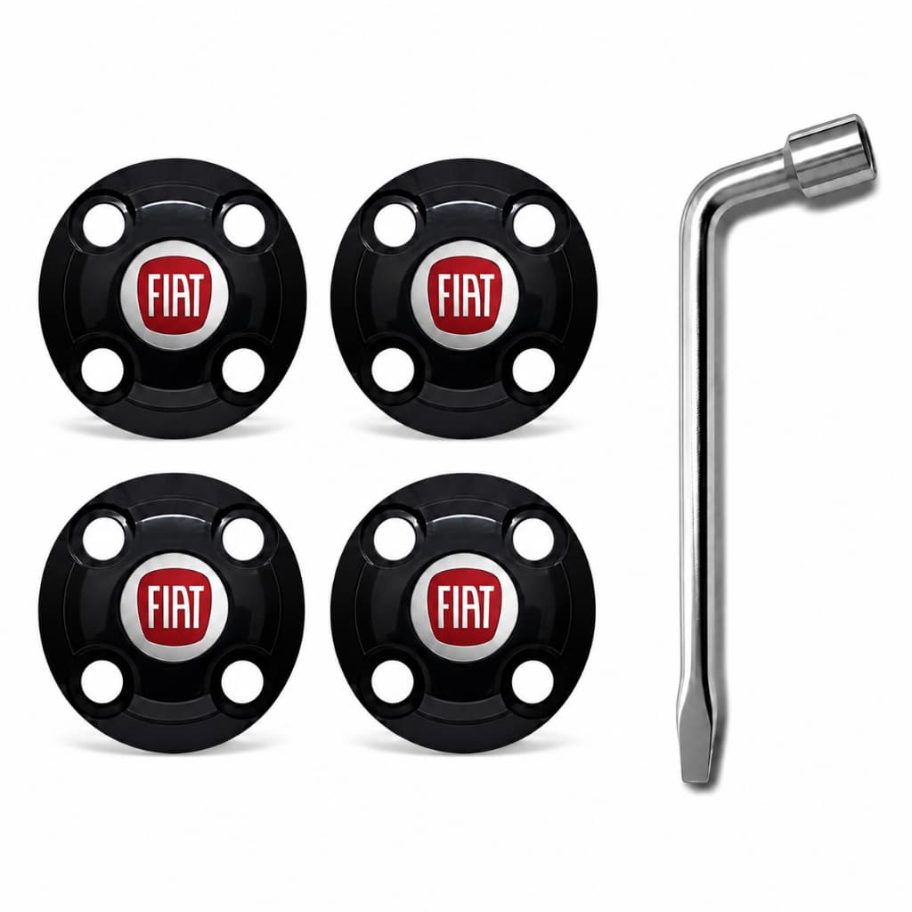 Calotinha Central Fiat Grand Siena Linea Marea Palio Punto Siena Strada + Chave L 17 19 mm