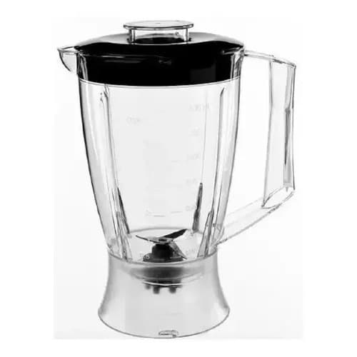 Copo Compatível com Liquidificador Compativel Multiprocessador Para Walita Philips Ri-7625 Ri-7630 Cristal