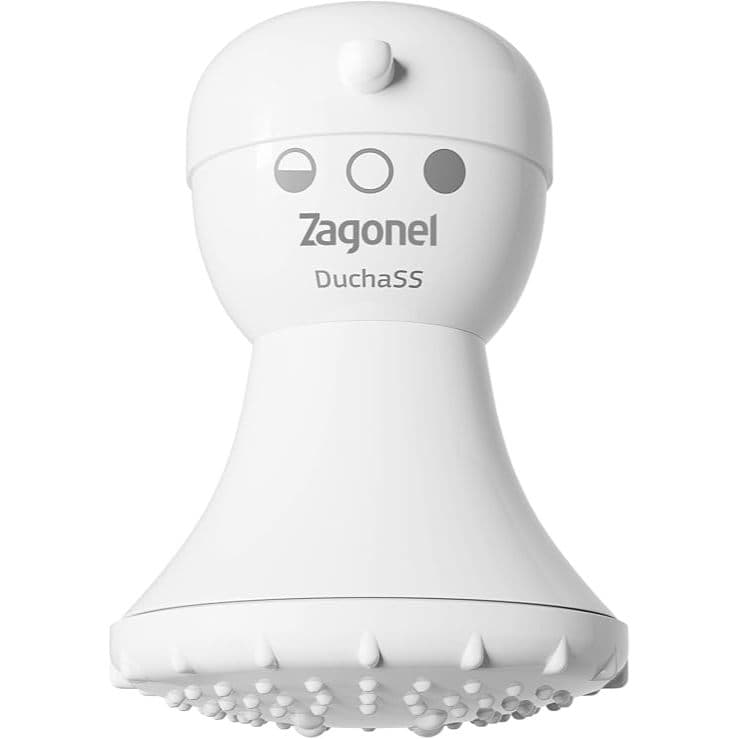 Chuveiro Ducha Elétrico Ss 3 Temperaturas - Zagonel 220V 5200W