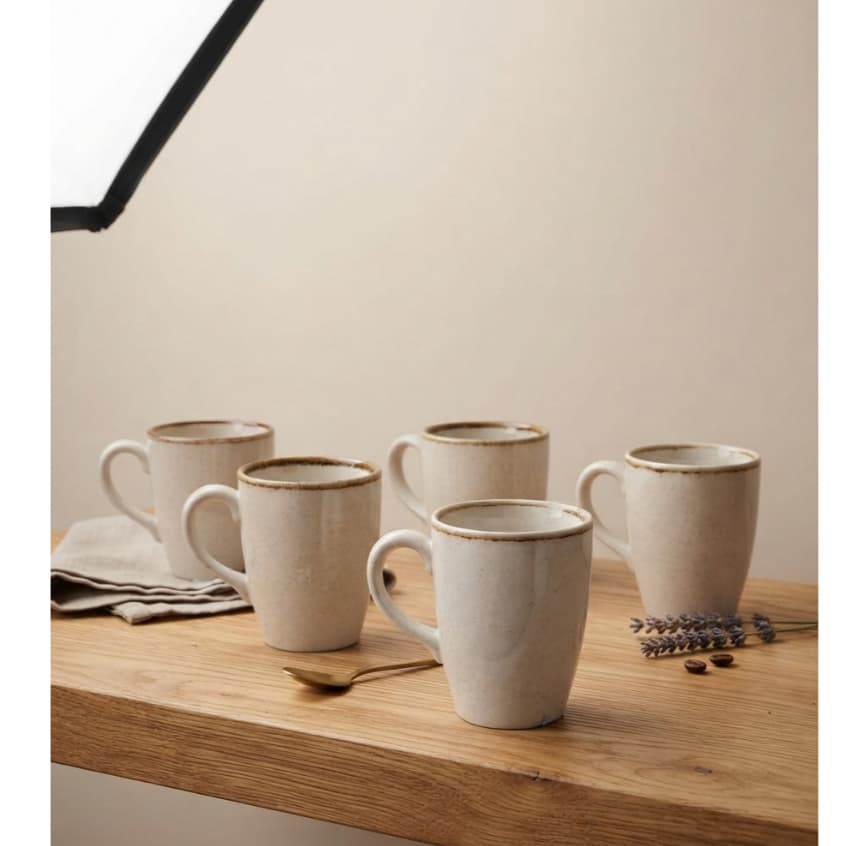 Caneca Porcelana 260 Ml Sofisticado