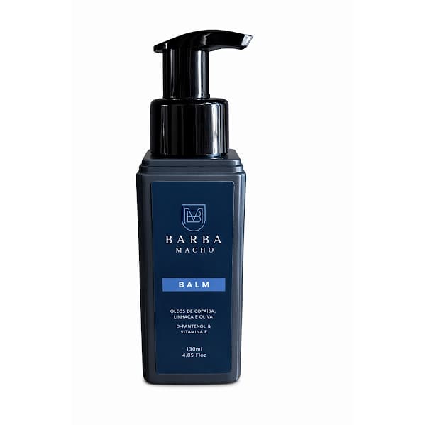 Bálsamo para barba cabelo balm e finalizador hidratante  120ml barba macho