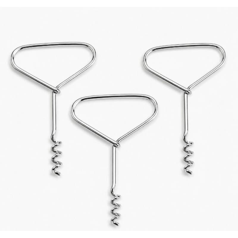 Promoção Kit Saca-Rolha Manual de Metal – Resistente e Sofisticado Pacote com 12 unidades
