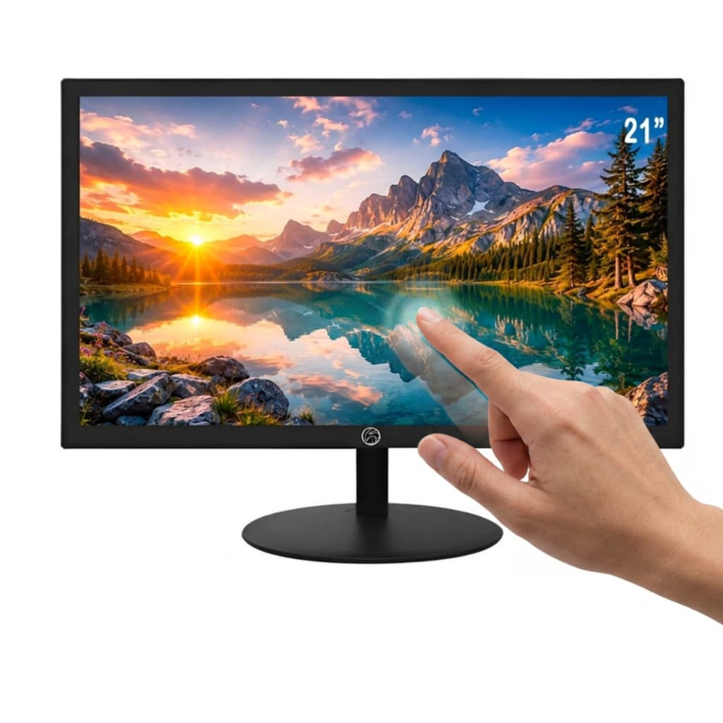 Monitor 21.5'' + Moldura Touchscreen Hdmi/vga/vesa Bivolt