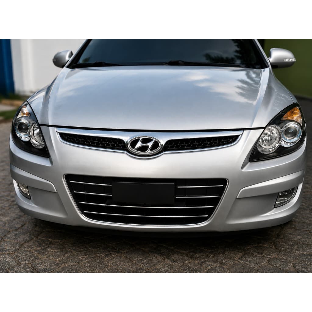 Hyundai I30 Aplique Friso Grade + Parachoque Cromado