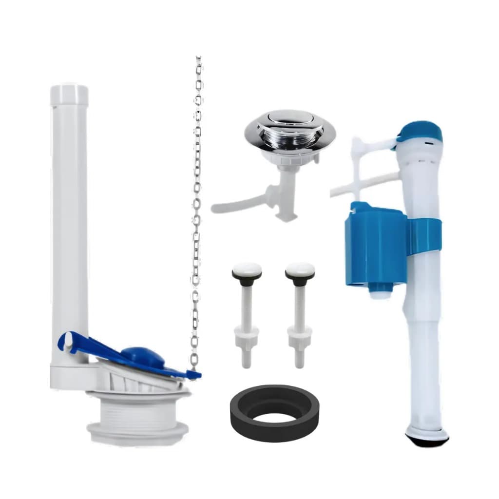 Kit Reparo Caixa Acoplada Completo Mecanismo Universal