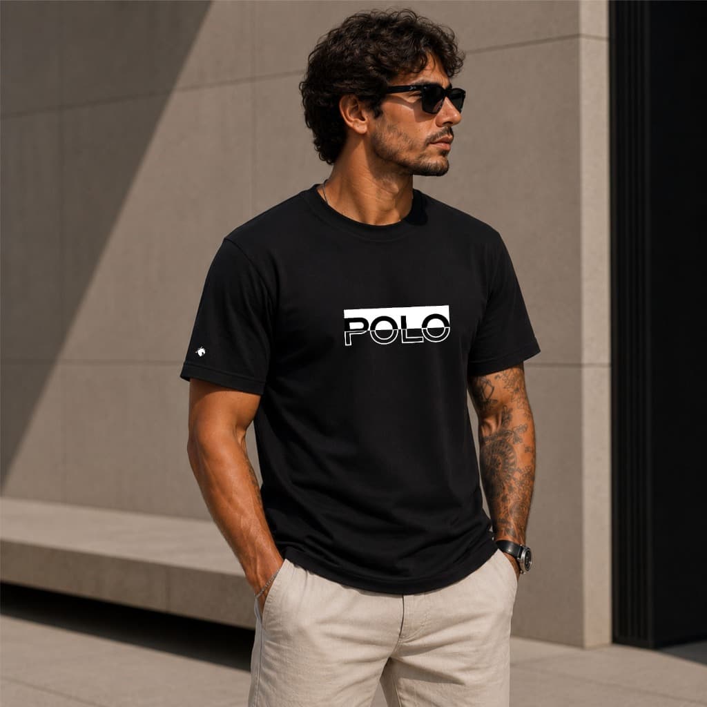 Camisa Camiseta Masculina Polo Chukkers Alto Estilo Confortável 100% Algodão  Premium estmapa POLO