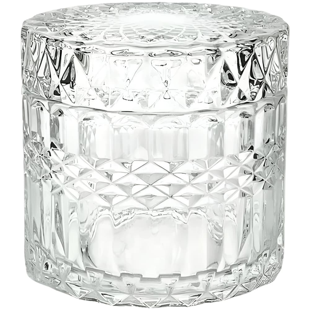 Potiche Finesse de Vidro 9cm 250ml Com Tampa Lanty - Ke Home