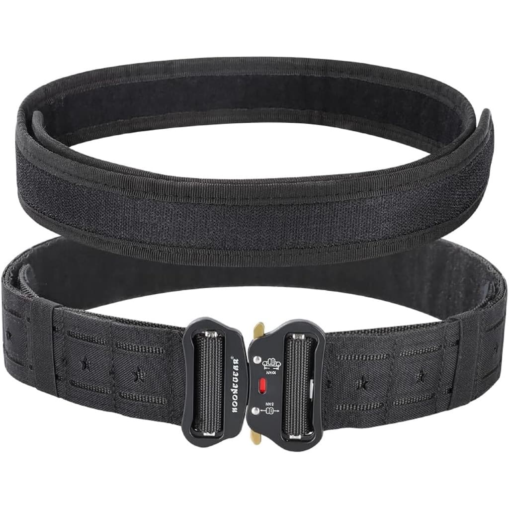 Cinto Tático Militar Molle Ajustável Nylon Fivela Metal EDC Airsoft Camping Tamanho P