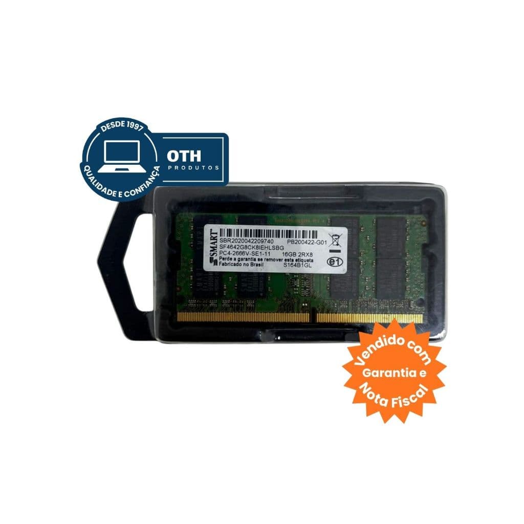 Memória para Notebook 16GB DDR4 2133MT/s – Marcas Variadas