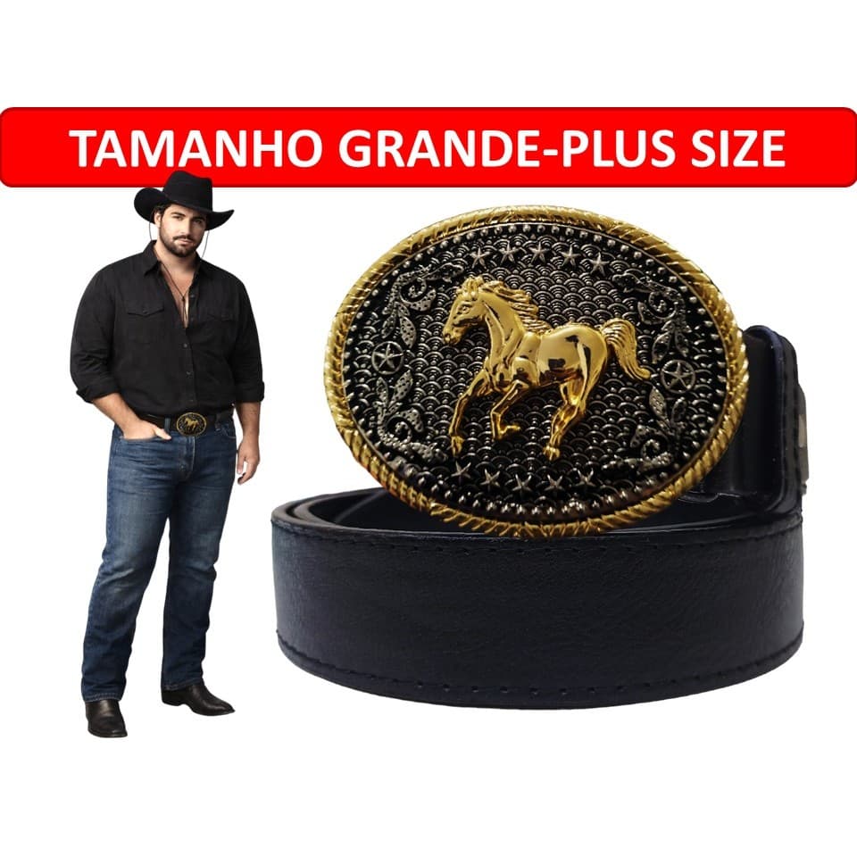 CINTO FIVELA COUNTRY PLUS SIZE MASCULINO RODEIO COWBOY FESTA JUNINA SERTANEJO CAVALGADA