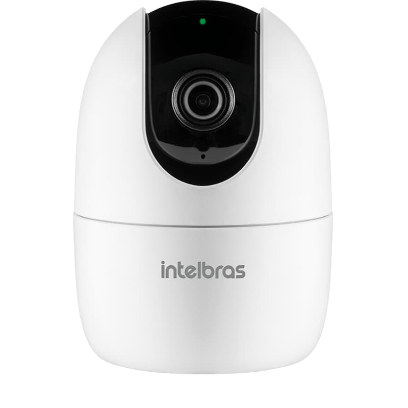 Câmera Inteligente Intelbras IM4 C Wi-Fi Visão 360° Full HD Áudio Bidirecional Visão Noturna Detecção IA