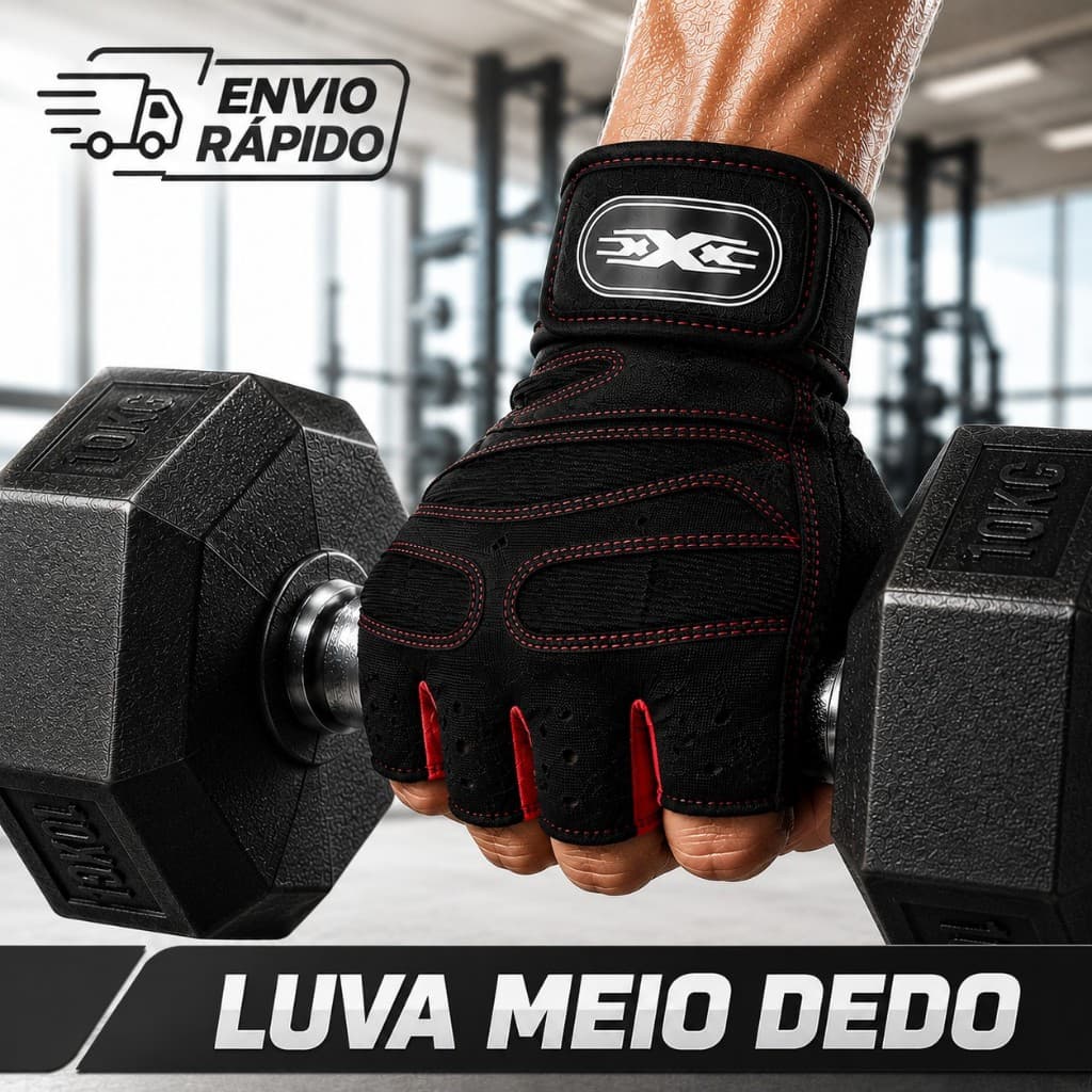 Luva De Levantamento Resistentes Antiderrapantes Duráveis Para Academia Moto Bike Ciclismo Musculação