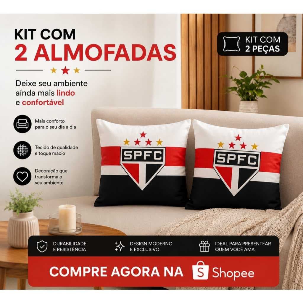 kit Capa de Almofadas