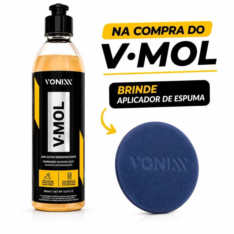 V-Mol 500ml Shampoo Automotivo Concentrado