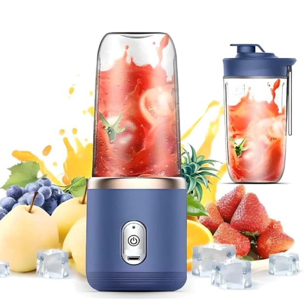 Liquidificador Portátil com 1 ou 2 Copos HY-5095/HY-5096