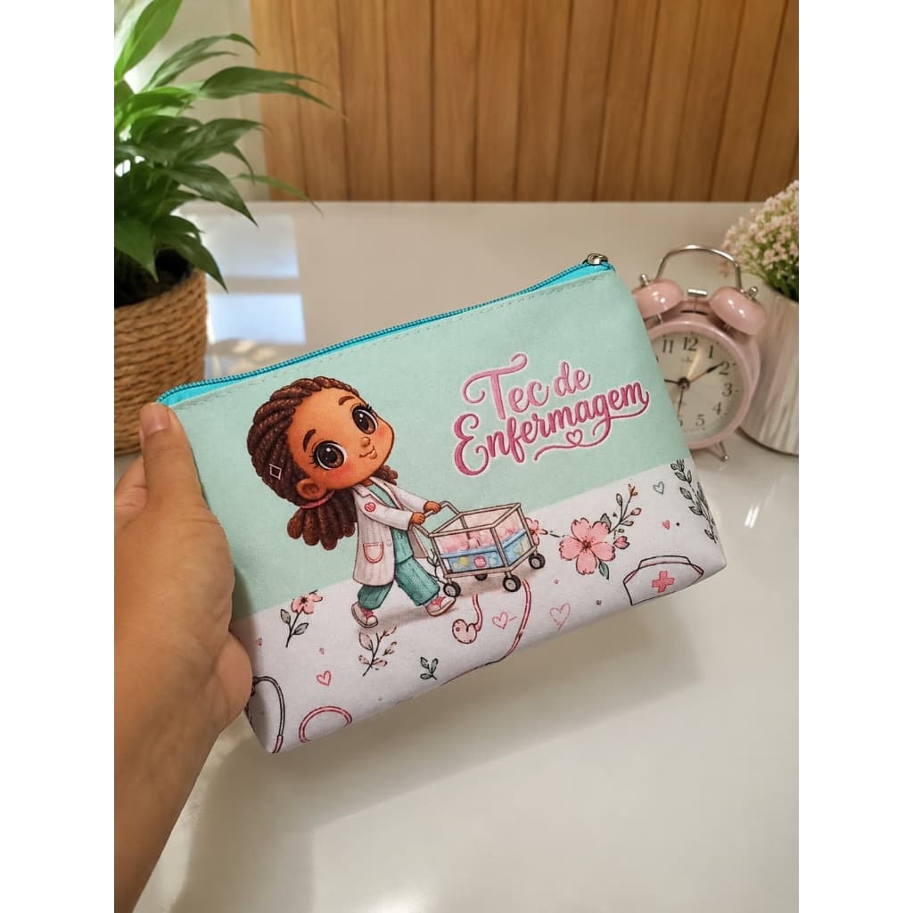 Necessaire Enfermeira Personalizada | Estojo Necessaire Profissão