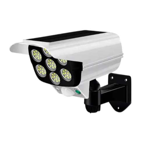 Refletor Solar com LED Sensor de Movimento Câmera Falsa Luz LAN-7628
