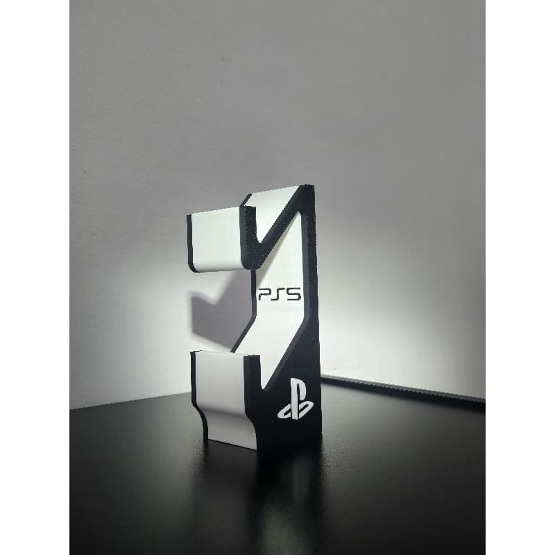 Suporte Duplo Controle PS5 Base Suporte Gamer Organizador DualSense Para 2 Controles Video Game