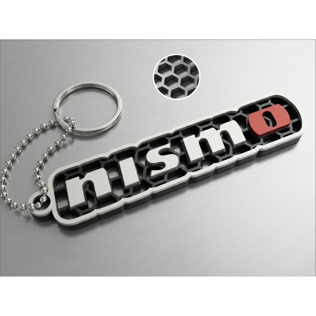 Chaveiro 3D Fã de Carro Modelo Nismo