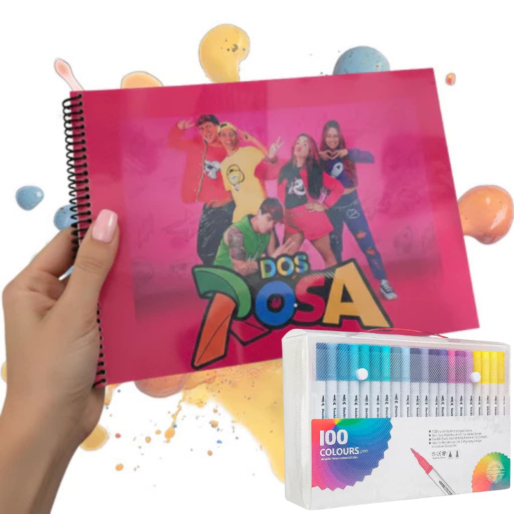 Livro De Colorir Dos Rosa Emilly Vick 50 desenhos Grandes Tamanho A4