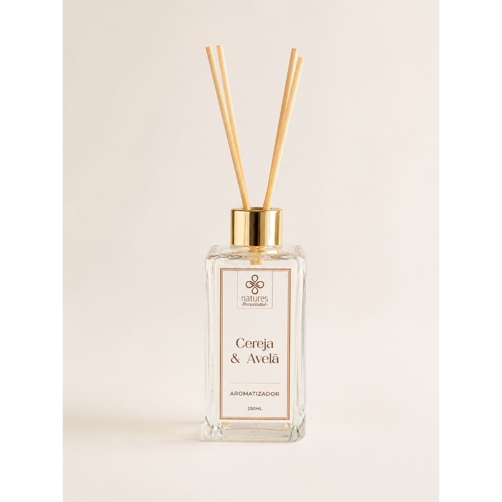 Aromatizador de Ambientes com Varetas / Difusor Aromático 250ml Com Varetas *FRASCO CHEIO*