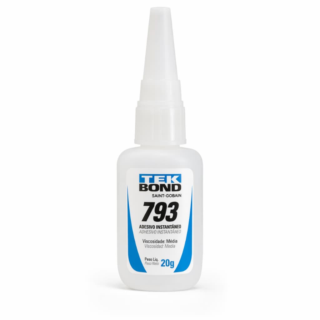 Cola Tekbond Tek Bond 20g 793 Instantânea Secagem Rápida Artesanato