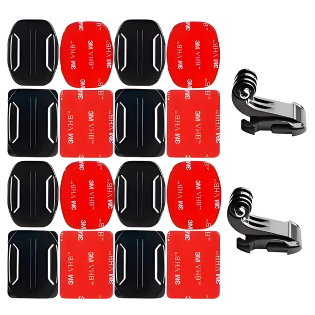 Kit Suporte Reto Base Jhook Mounting Base Para Gopro Eken Sjcam 4K Akaso Action