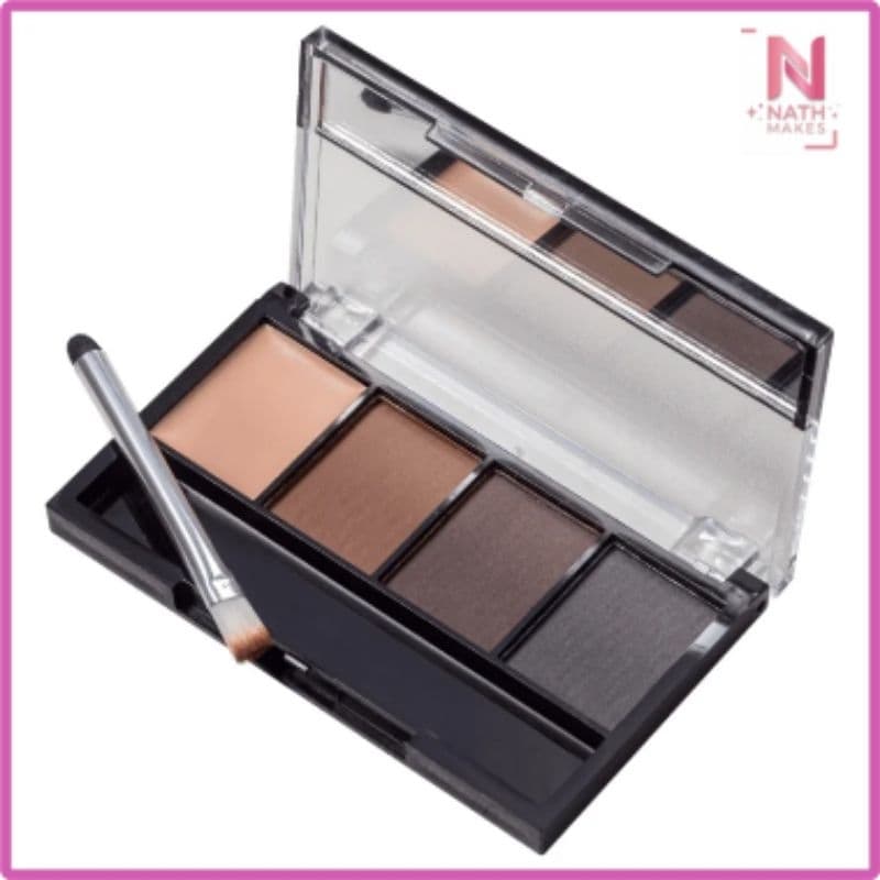 Paleta de Sombra Ruby Rose com Alta Pigmentação para Sobrancelhas