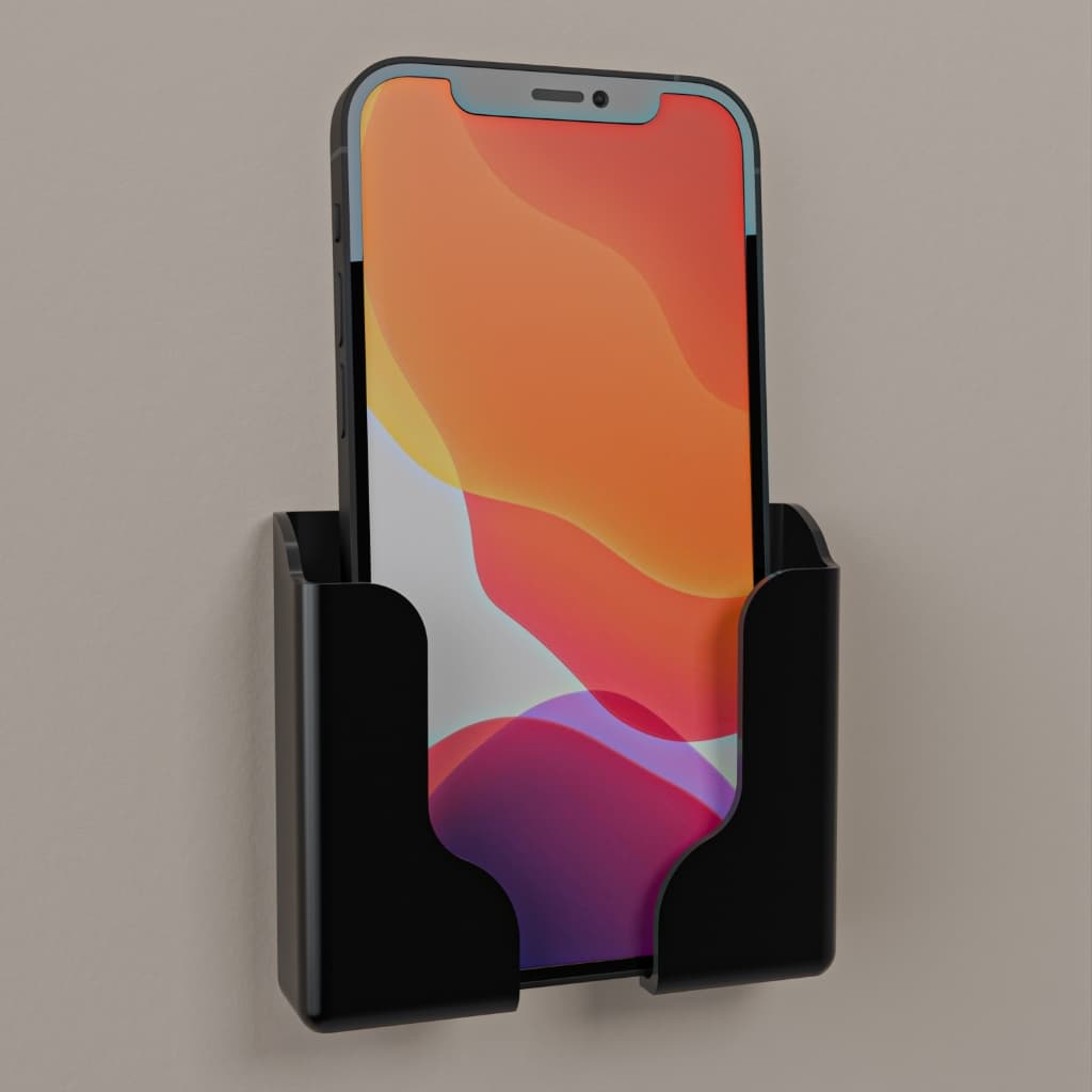 Suporte De Parede Para Celular Porta Celular Multiuso Adesivo Universal Personalizável