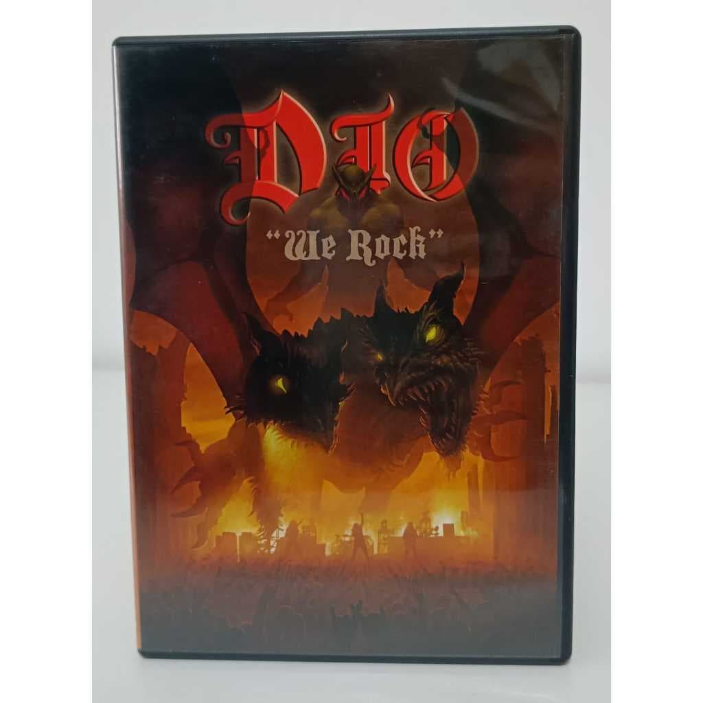 DVD Dio - We Rock - ORIGINAL nacional