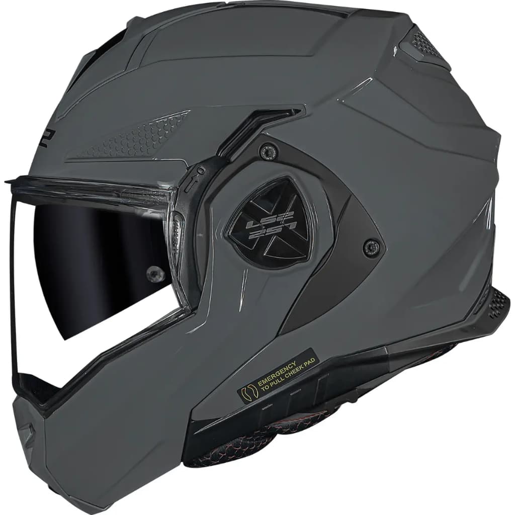 CAPACETE LS2 FF901 ADVANT X MONOCOLOR NARDO CINZA
