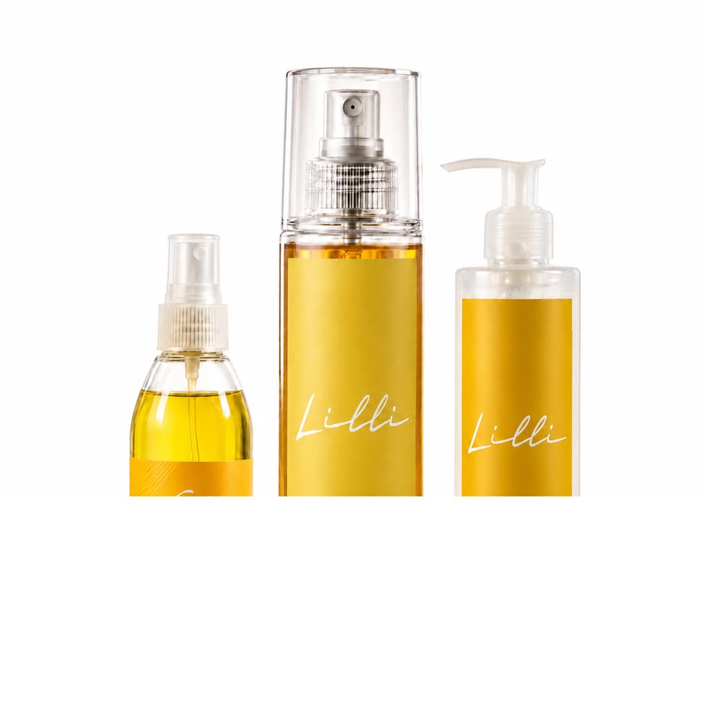 Kit Lily Feminino Body Splash + Creme Hidratante 200ml | Alta Fixação • Perfume Floral Sofisticado