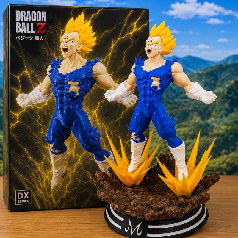 miniatura colecionável Dragon Ball, Vegeta