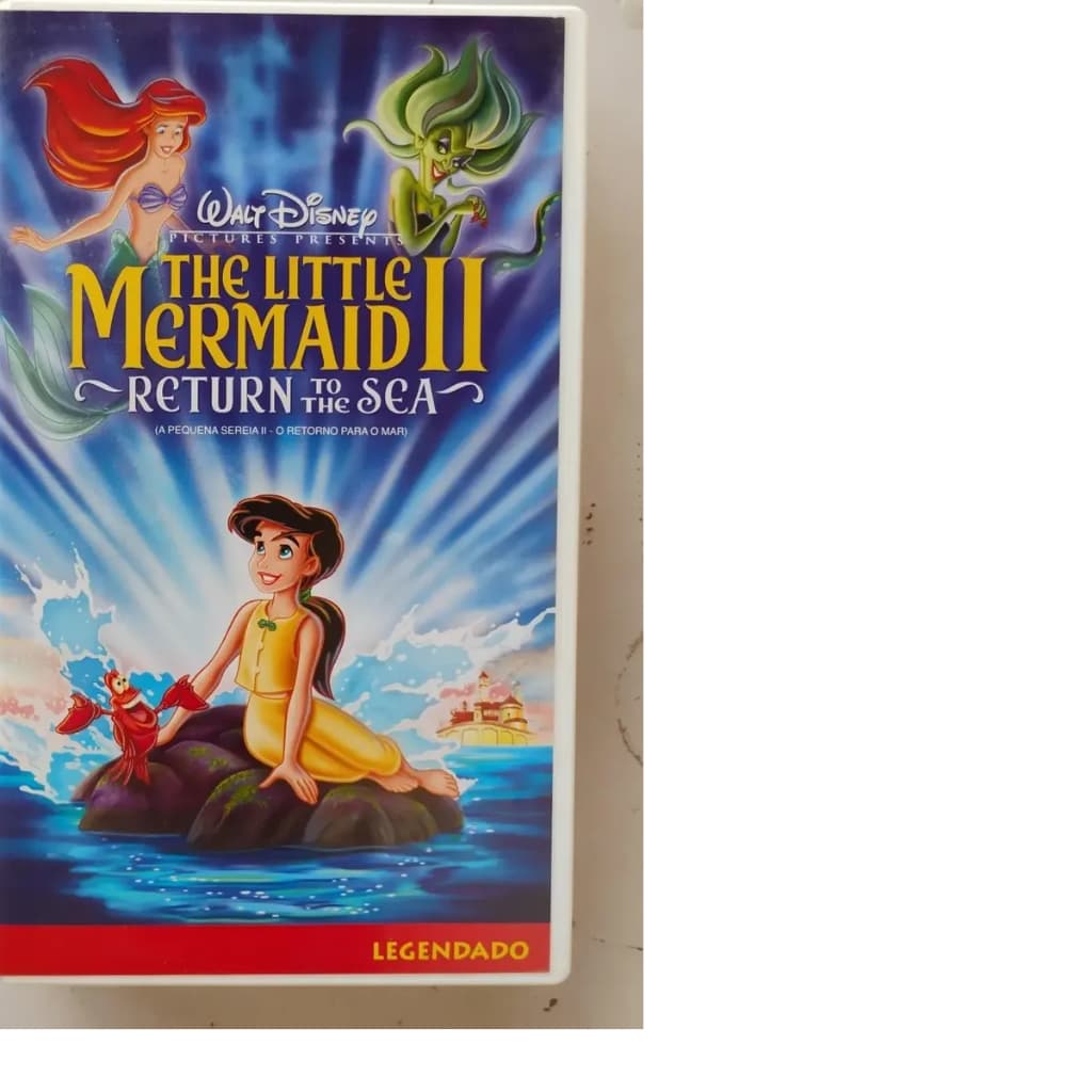 vhs A Pequena Sereia 2 O Retorno Para O Mar Vhs - Legendado