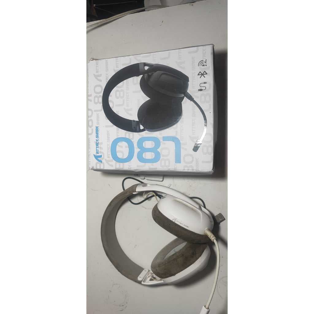 Headset Gamer Attack Shark L80 Pro Branco Usado