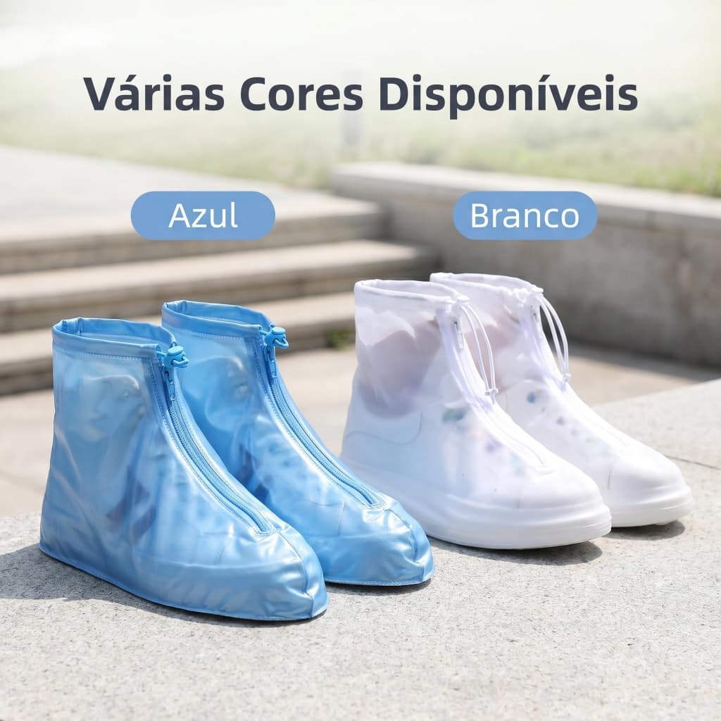 Capa de chuva para sapatos fácil de limpar uso diário