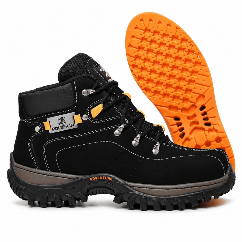 Bota Masculina Coturno Masculino Cano Médio Na Promoção Bota Adventure Acompanha Palmilha Ortopedica