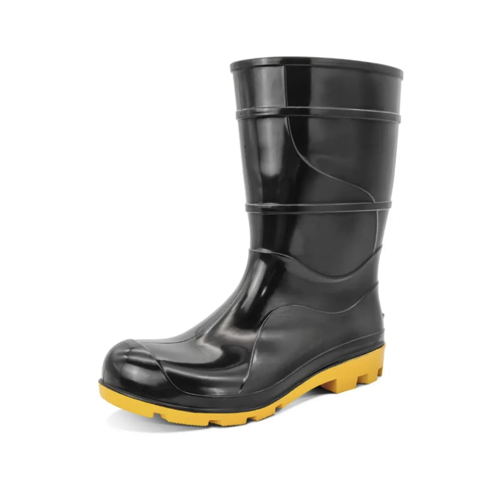 Bota De Chuva Motoqueiro Galocha Masculina Resistente a agua PVC