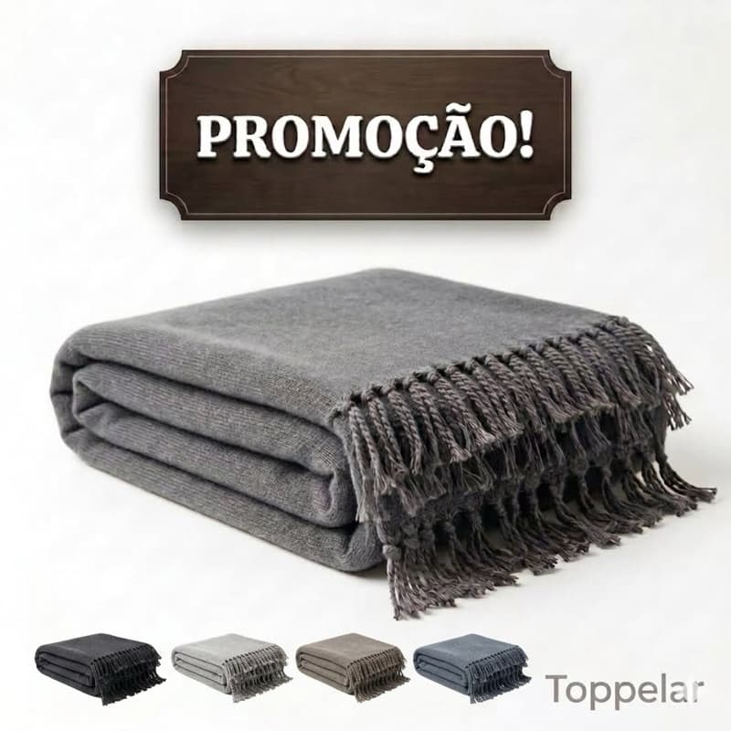 Manta para sofá ou cama Gigante  2,10m x 1,20m Capa protetora colcha coberta 100% Algodão
