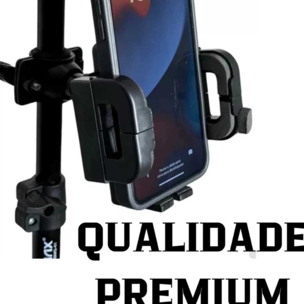 Suporte Celular Universal para Microfone, Partitura e Pedestal O Suporte Celular Universa