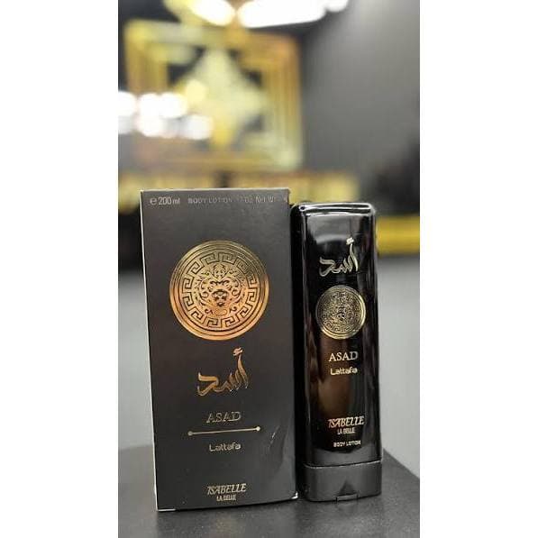 Creme Corporal Asad Masculino Lattafa Body Lotion 200ml Aniversário Presente