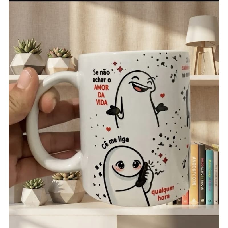 Caneca Xícara Personalizada Música Cadeira Cativa Zé Neto e Cristiano
