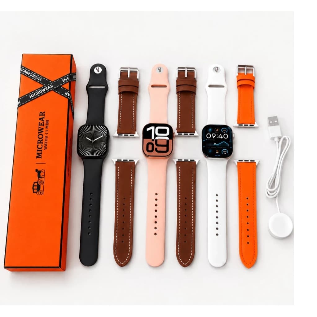 Microwear Relógio Smartwatch W11 Mini Lançamento Fitness Esportivo Notificações Redes Android iOS