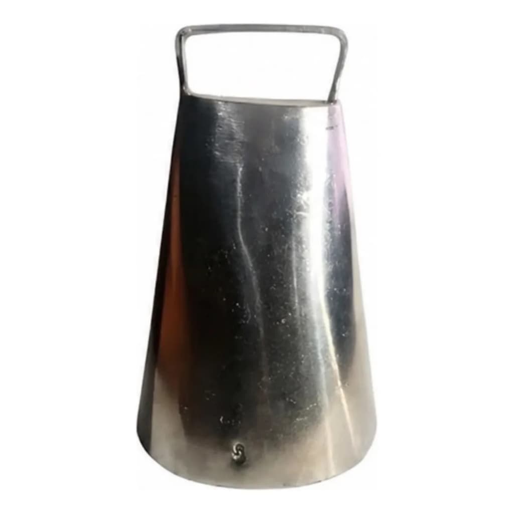 Kit Com 10 Chocalhos Para Bezerros, Bovinos Em Inox 12cm N°5