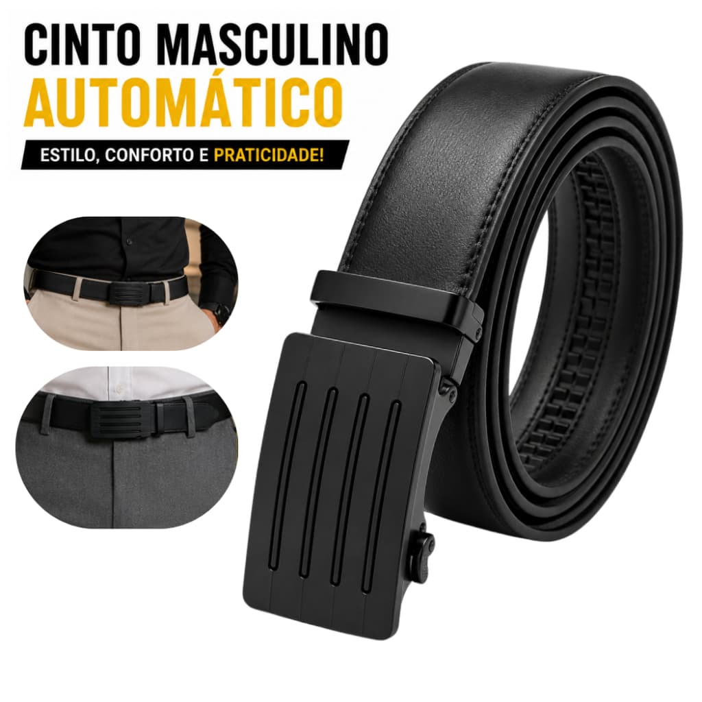 cinto masculino preto social cinto de fivela sosial de homem cinto de fivela preta tamanho 120cm regulavel couro preto